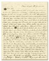 Luther Bodman to his wife, Philena, 1856