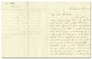 Philena Bodman to husband, Luther, 1856