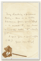 Edward Dunham to Mary Dows, 1893