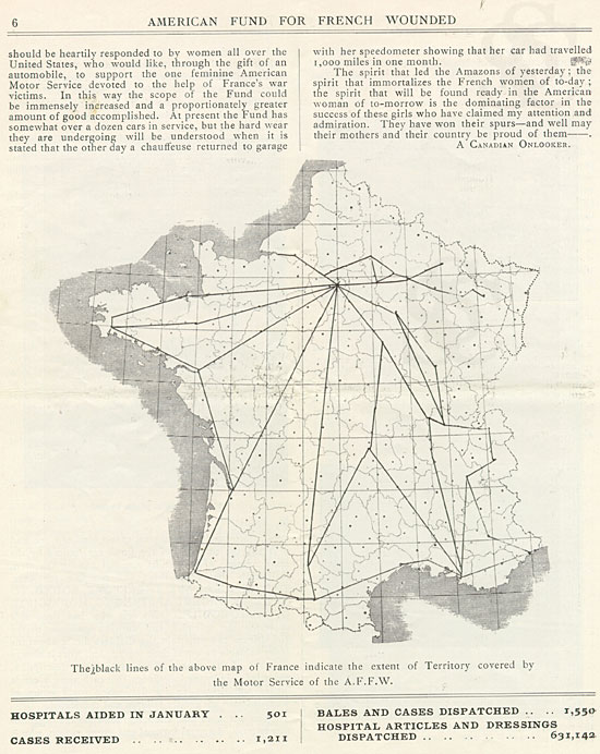 Report of the American Fund for French Wounded, February 1917