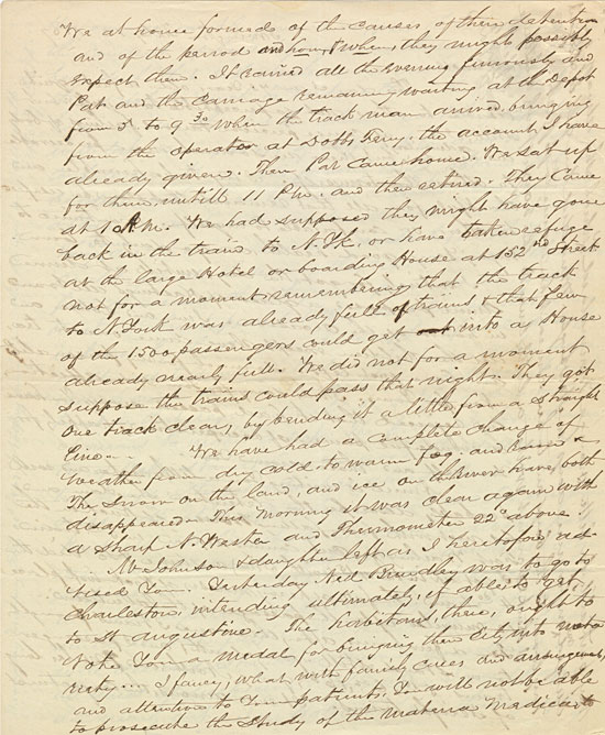 Edward Wood Dunham to son, Carroll Dunham, 1867