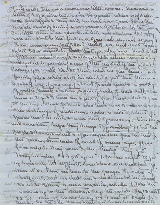 Theodora Dunham (Bodman) to mother, Mary Dows Dunham, 1917