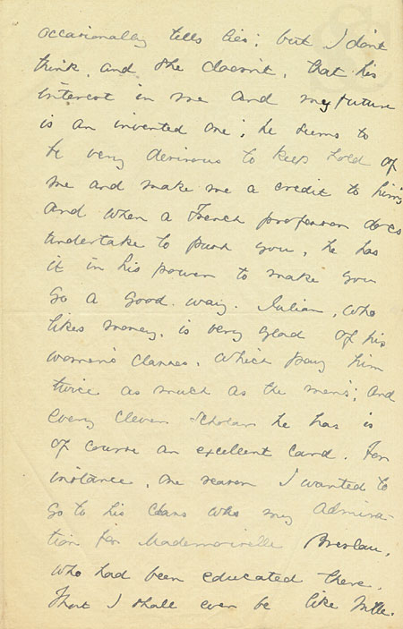 Ellen Day Hale to her mother, 1883