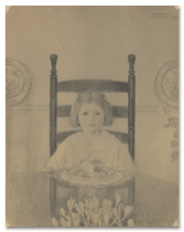 Drawing by Lilian Westcott Hale of her daughter, Nancy, circa 1914