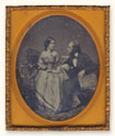 Susan Hale with her brother, Edward Everett Hale, circa 1850