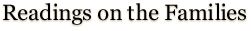 Readings on the Families