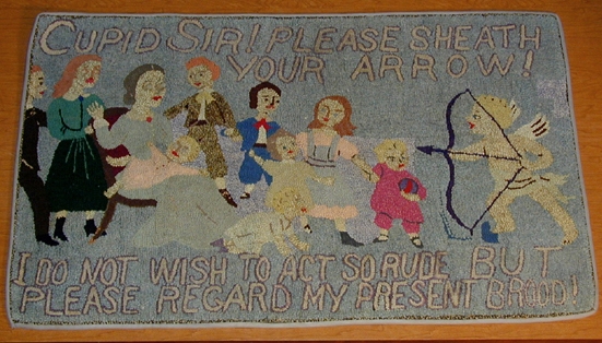 Birth control rug
