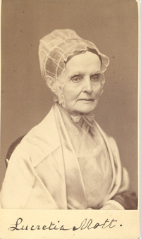 Lucretia Coffin Mott, age 86, 1879