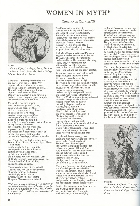 Women in Myth