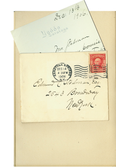 "Night and Morning," 1907