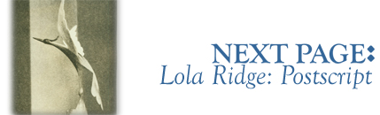 Next Page: Lola Ridge, Case Five