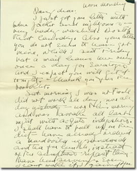 Ridge to Lawson, 1929