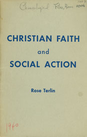 Christian Faith and Social Action