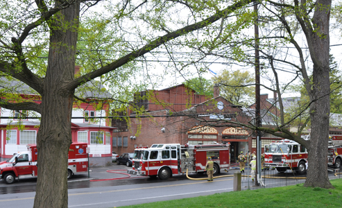 East Heaven Hottub Fire