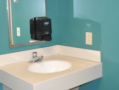 Comstock/Wilder basement bathrooms