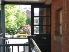 Tyler House back porch 
