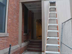 Hubbard House loading dock 