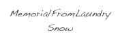 MemorialFromLaundrySnow
