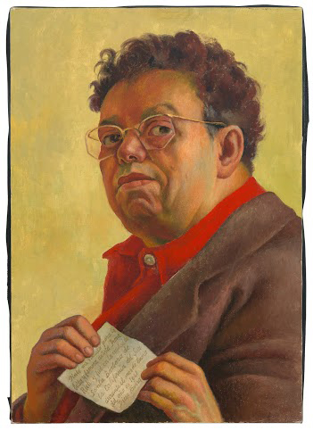 Self Portrait painting by Diego Rivera
