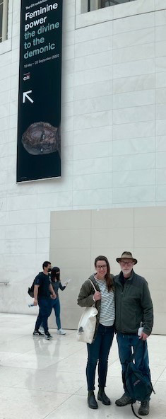 Joel Kaminsky and Megan Dent 11 at British Museum, May 2022