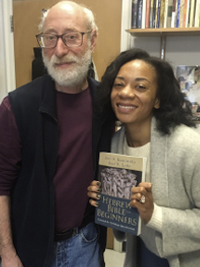 Professor Kaminsky was very happy to have a visit from Ryan Shepard (Hughley) ’09 at his Wright Hall office in February