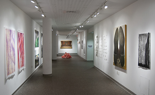 interior of Jannotta Gallery