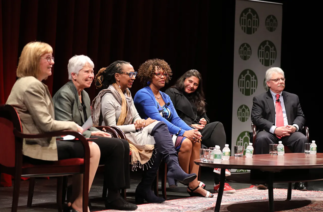 Commencement honorands panel 2018