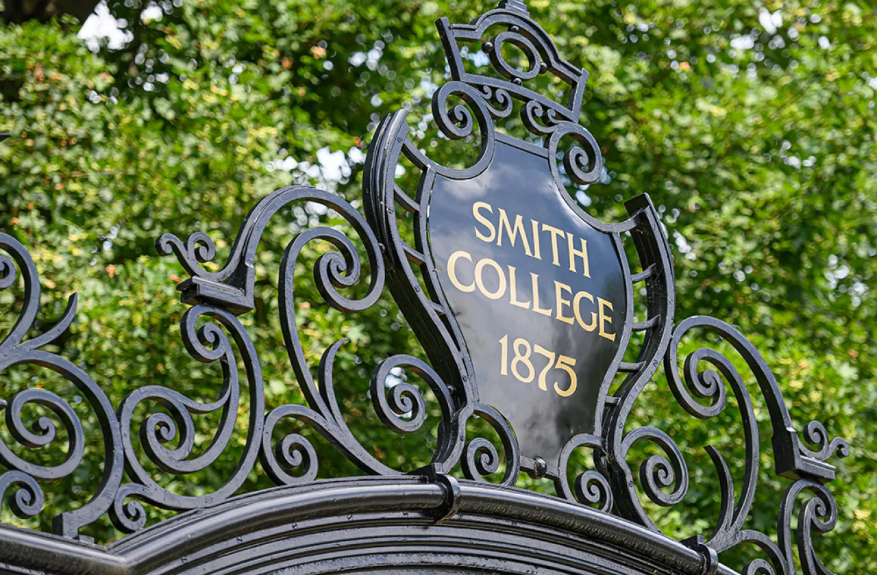 Detail of the top of the Grecourt Gates