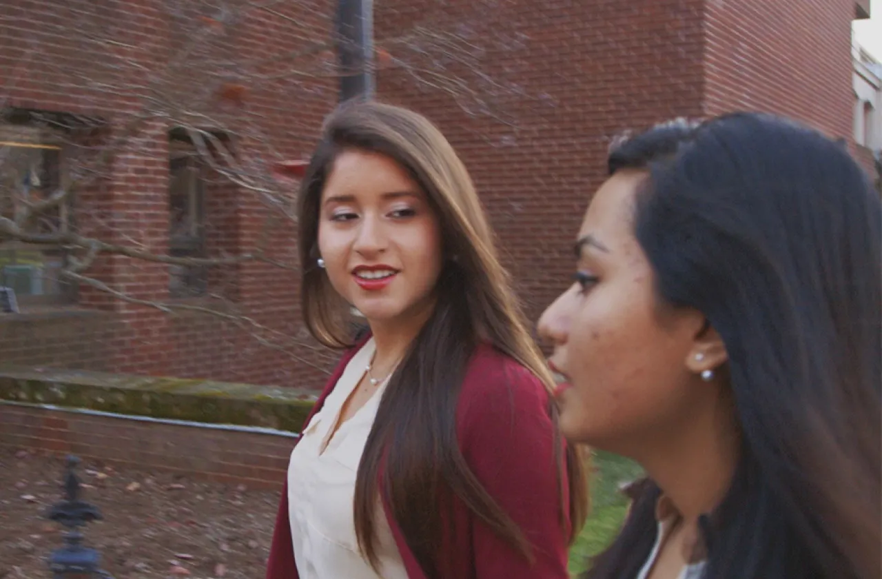 Smith seniors Maria Moscoso (left) and Ridwana Fairuz, who were enrolled in a Tuck business program last summer, are excited to see a similar program starting at Smith in May.
