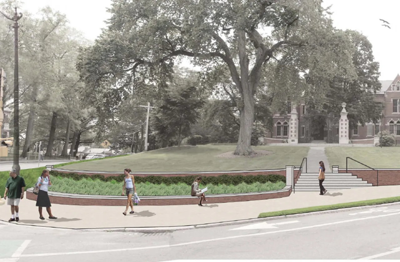 West Street/Elm Street intersection construction project