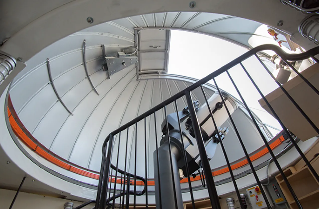 Photo of the McConnell Rooftop Observatory