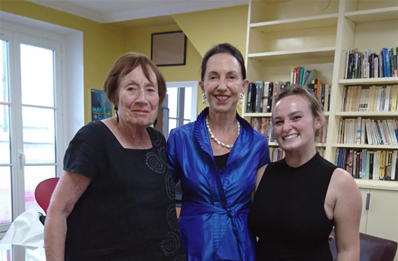 Lois Grjebine, Anita Wien and Kate Carruth