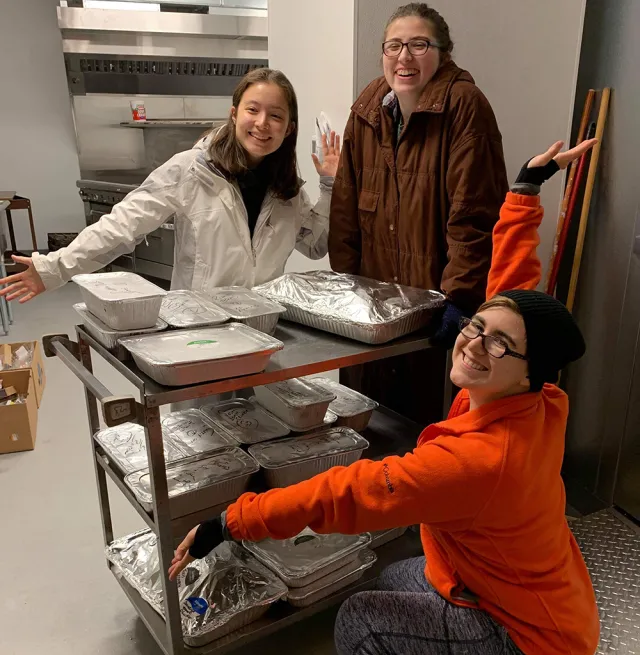 Food recovery at Smith today