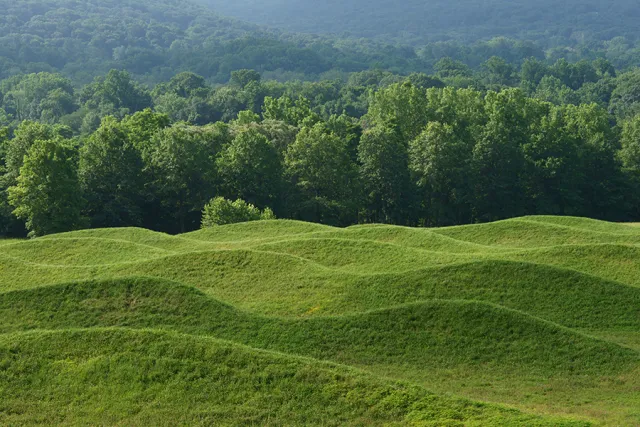 Maya Lin's Storm King Wave Field, Storm King Art Center