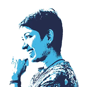 Illustration of Nirupa Umapathy ’02