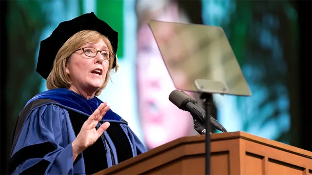 Kathleen McCartney Inauguration