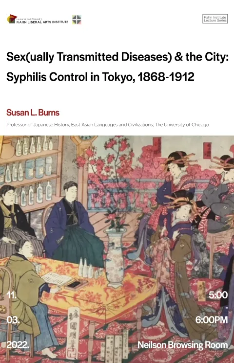 Sex(ually Transmitted Diseases) and the City: Syphilis Control in Tokyo ...