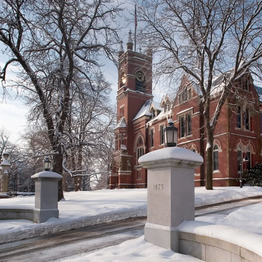 Smith College College Hall Winter