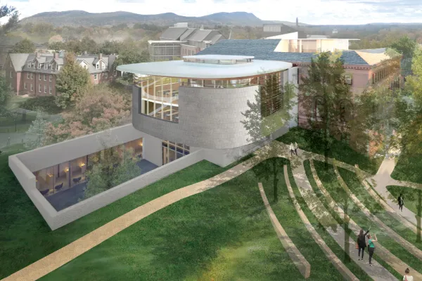 Architectural rendering of New Neilson exterior