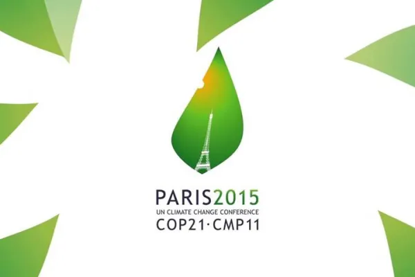 Paris climate change agreement logo