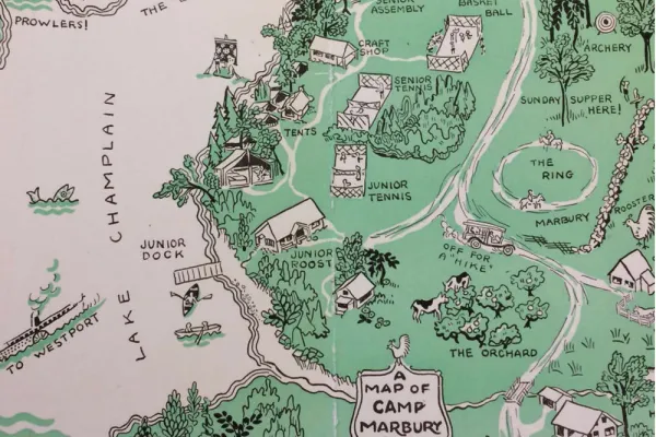 Map of camp Marbury