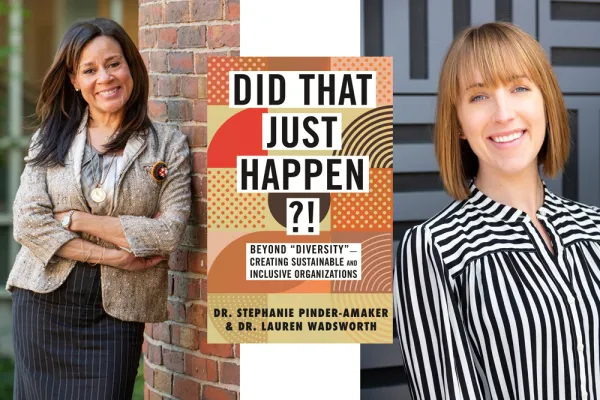 Did That Just Happen book cover and author headshots