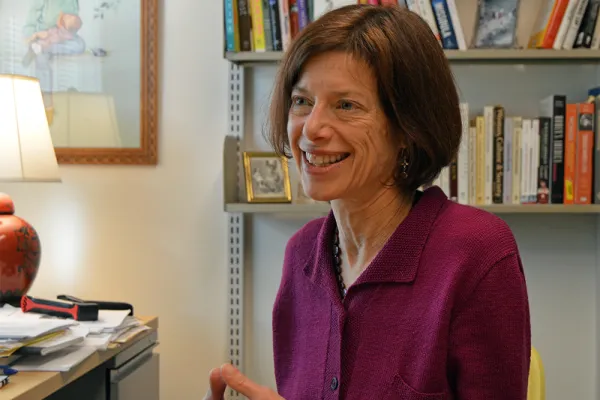 Pulitzer Prize-winning journalist Susan Faludi is the Jacobson Visiting Nonfiction Writer at Smith