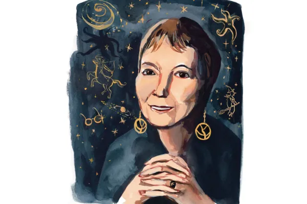Madeleine L’Engle illustration by Jenny Kroik