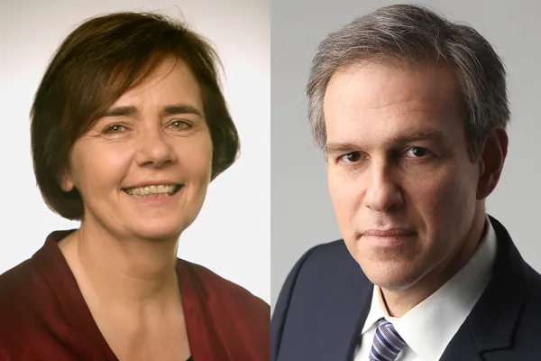 Gail Collins and Bret Stephens