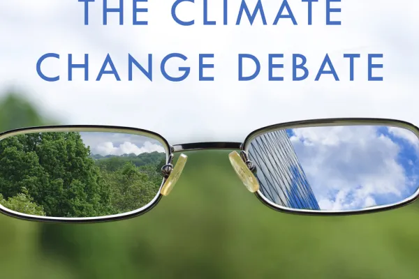 Book cover "Climate Change Debate"