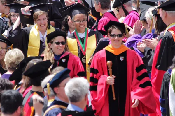 Commencement procession 2015