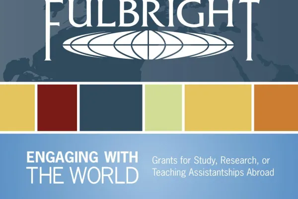 Fulbright Logo: Engaging with the World