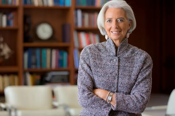 Christine Lagarde portrait