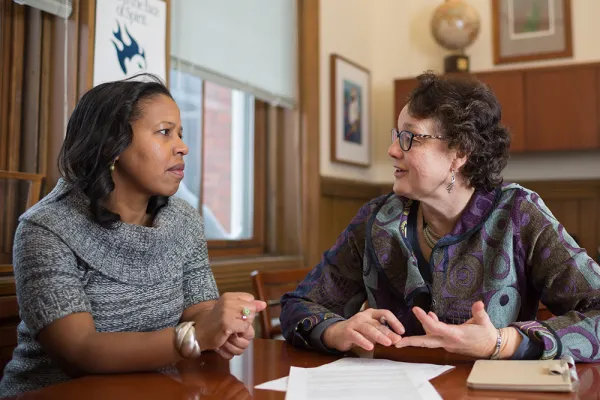 Daphne Lamothe and Audrey Smith